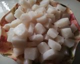 Foto del paso 1 de la receta: Chocos en salsa de pisto al vino tinto🍷