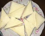 Hình bước làm 2 của món Bánh mì kẹp phô mai