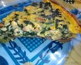 Foto del paso 6 de la receta: Tarta masa integral de pollo y espinaca
