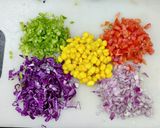 A picture of step 1 of Taco Sunflower.