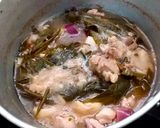 รูปขั้นตอนการทำที่ 5 ของ ไก่ต้มใบชะมวง