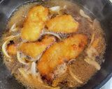 A picture of step 4 of Chicken Katsu Donburi.