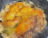 A picture of step 5 of Chicken Katsu Donburi.