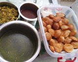 A picture of step 8 of Pani Puri.