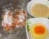 A picture of step 2 of Japanese Tonkatsu Roll.
