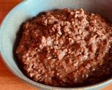 Hình bước làm 2 của món 🌱 Cháo Yến Mạch Ca Cao Topping Cherry Trắng (Vegan)
