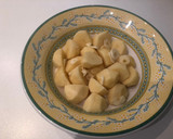 Foto del paso 5 de la receta: Lubina a la sal con gulas y patata cocida