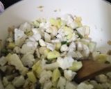 صورة لخطوة 2 من وصفة شوربة خضره باللحمه ومتبل باذنجان وفليفله خضره مشوي 👌👍😋