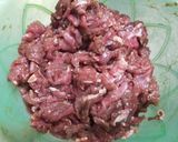 Foto langkah ke 1 dari resep Beef Teriyaki.