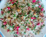 A picture of step 1 of Colour full pulao.