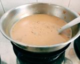 A picture of step 3 of Healthy, tasty unique dry fruit Chiku basundi.