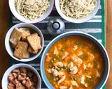 Foto langkah ke 7 dari resep Soup Fillet Ayam Tomat (sup merah).