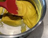 A picture of step 3 of Sweetcorn custard/purée.