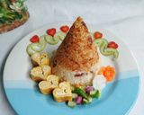 Foto langkah ke 6 dari resep Nasi Goreng Merah Putih.