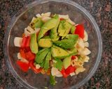 Foto del paso 3 de la receta: Ensalada con fideos "de colores"