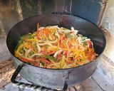 Foto del paso 5 de la receta: Pollo al disco con cerveza rubia