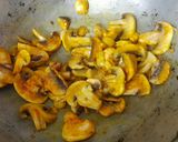 A picture of step 2 of Mushroom masala.