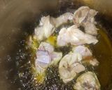 A picture of step 3 of Chicken Korma.