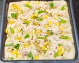 A picture of step 1 of Foccacia bread.