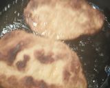 A picture of step 5 of Tahini Fried Bread.