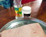 รูปขั้นตอนการทำที่ 1 ของ หมูกรอบ ข้าวหมูกรอบ ไม่ง้อแดด หนังฟูสวย