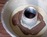 Foto langkah ke 7 dari resep Marmer cake ekonomis (metode all in one).
