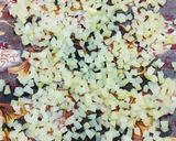 A picture of step 2 of An Eye-Catcher Raw Papaya Tutti Fruity.