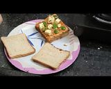 ब्रेड चीज़ बर्स्ट पिज़्ज़ा (Bread Cheese Brust pizza recipe in Hindi) रेसिपी चरण 6 फोटो