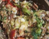 A picture of step 7 of Sweet Potato And Kand Thecha Chaat.