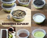Foto langkah ke 9 dari resep Brownies Alpukat #BrowniesAlpukat.