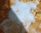 A picture of step 7 of Kadai paneer.