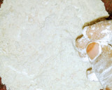 A picture of step 2 of Soft layered chapati.