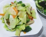 Hình bước làm 3 của món Cơm nhà 12 (cơm chay ngày rằm)