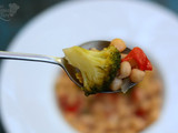 Garbanzos con brócoli, receta vegetariana y casera