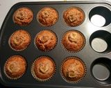 A picture of step 9 of Surprise Banana Muffins.