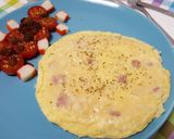 Foto del paso 1 de la receta Tortilla de arroz y pavo
