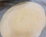 A picture of step 4 of Crispy Veg Spring Rolls & Spring roll wrapper.