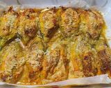 Foto del passaggio 5 della ricetta Fiori di zucca ripieni al forno