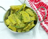 সজনে ডাঁটা আলু পোস্ত(Sojne data aloo posto recipe In Bengali) রেসিপির ধাপ 5 ছবি