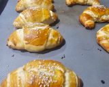 عکس مرحله 4 از دستور نان کروسان پیچ 😋😋😋