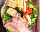 Hình bước làm 1 của món Giảm cân với lẩu thập cẩm