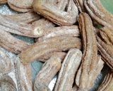 Foto langkah ke 5 dari resep Churros Green Tea.