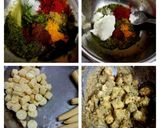 A picture of step 1 of Baby corn Biryani.