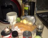 Foto del paso 1 de la receta: Pollo con salsa “Abrazo de oso invertido”