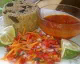 A picture of step 10 of Beef pilau with fried pepper sauce#coastal dishes themechallenge.
