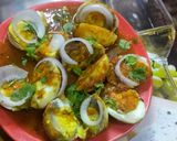 A picture of step 3 of Sweetcorn egg masala.