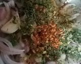 A picture of step 3 of Crispy palak k pakory.