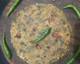A picture of step 6 of Methi paratha.