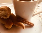 A picture of step 7 of Cinnamon tea with homemade bread.