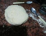 Foto del paso 1 de la receta: Pancitos rellenos en sartén sin levadura😲